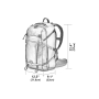 Mindshift Sac à dos GEAR BACKLIGHT™ 36L -Daypack Gris