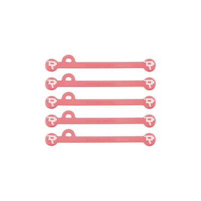 Wooden Camera Cine Mag Ties - Neon Orange/Pink - 175mm
