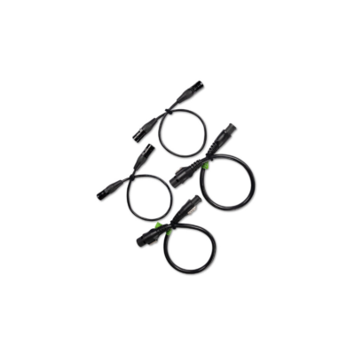 QSC Câbles de raccordement 2 PowerCON 60 cm et 2 EtherCON 60cm
