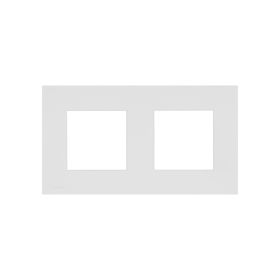 AUDAC Cache double 45x45  pour plastron CPxx Blanc