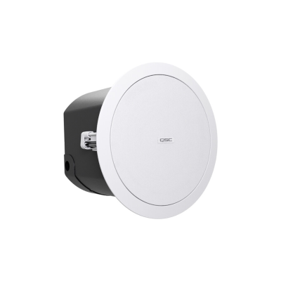 Q-SYS 2 voies 0.75"+ 6.5" 60W/100V haut rendement (blanc)