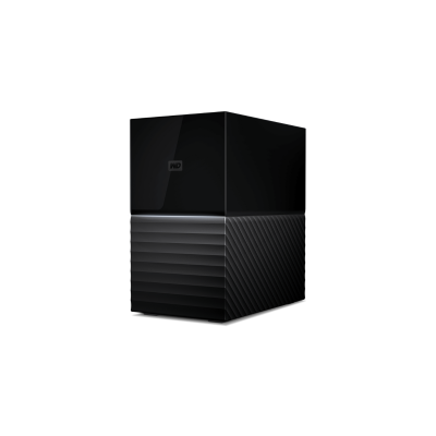 Western Digital My Book Duo boîtier de disques 16 To Bureau Noir