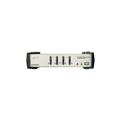 ATEN - CS1734B - Commutateur KVMP™ VGA/audio PS/2-USB 4ports avec OSD
