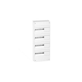 SCHNEIDER Resi9 Coffret en saillie Blanc  4 rangées de 13 modules