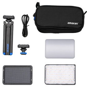 Amaran Ace 25c Noir RGB/LED Panneau et Projecteur LED (Charcoal Kit)