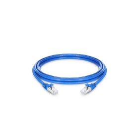 HSD - Frette 24 PDC RJ45 FTP Cat.6A F/M câble C.7 4p Bleu 4m