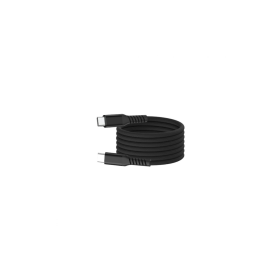 WE Câble USB-C/USB-C magnétique, USB2,0 - 20V/3A/60W, 1mètre noir