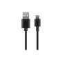 Goobay Câble de Charge et de Synchronisation USB-A   USB-C™ noir/3m