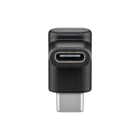 Goobay Adaptateur Prise femelle USB-C™   Connecteur USB-C™ coudé 90°