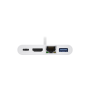 Goobay Adaptateur USB-C multiport HDMI™, Ethernet et USB-A 3.0