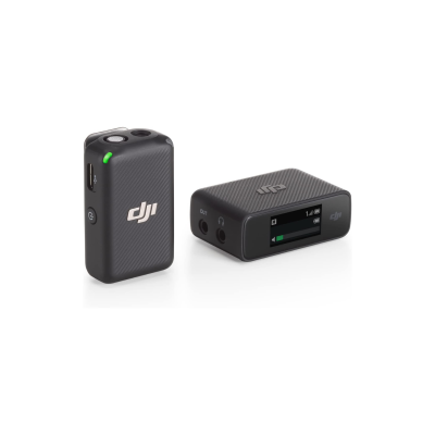 DJI Mic Mini (1 TX + 1 RX) Microphone sans fil ultra-léger  Noir