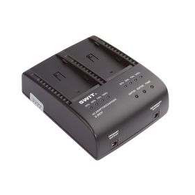 Swit S-3602F 2x2A DV Chargeur compatible avec Sony NP-F Series