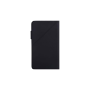 WE Etui universel colle magique noir effet peau coin pliable L