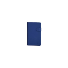 WE Etui univ colle magique bleu nui effet peau coin pliable S