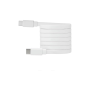 WE Câble USB-C /USB-C plat 2 m Charge 60W (3A/20V) USB 2.0 blanc