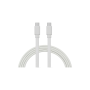 WE Câble USB-C /USB-C plat 2 m Charge 60W (3A/20V) USB 2.0 blanc