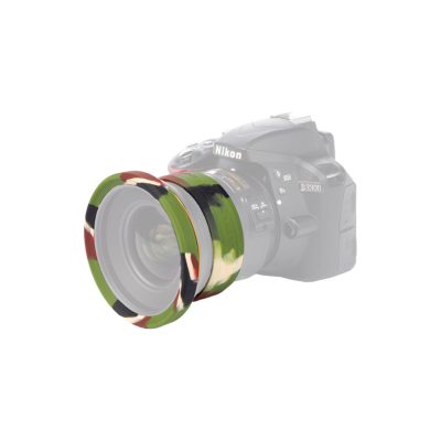 EasyCover lens rim for 67 mm camouflage