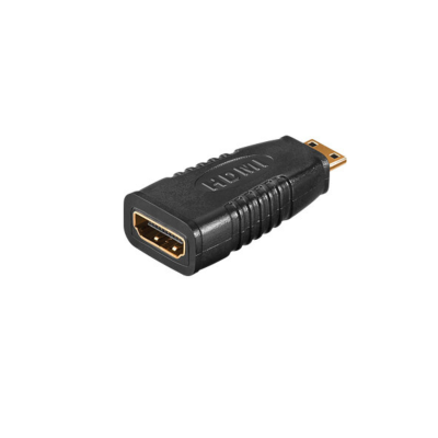 Goobay Adaptateur Fem. HDMI mini HDMI (type C) (4K @ 60 Hz) Doré