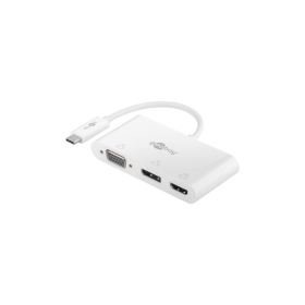 Goobay Adaptateur USB-C™ Multiport VGA, DisplayPort™, HDMI™