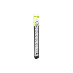 Goobay Bloc Multiprise 10 Prises Protection contre la Surcharge 1,4m