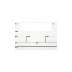FilmSticks Timecode Acrylic Board Medium 11”USA Version