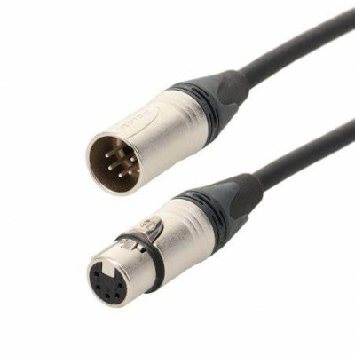 Cordon DMX XLR 5b MF 2m