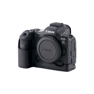 Tilta Étui en cuir pour appareil photo Canon R5 Mark II - Noir