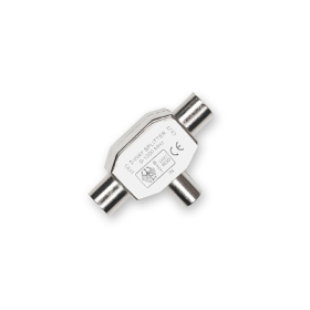 D2 DIFFUSION Té Coax 9.52mm 1entree M-2sortiesF