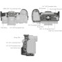 Smallrig 5187 Cage pour Sony Alpha 1 II / Alpha 9 III