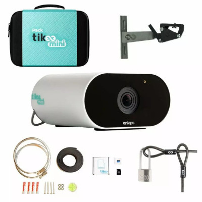 Enlaps Pack Tikee mini avec accessoires Caméra timelapse ultra compac