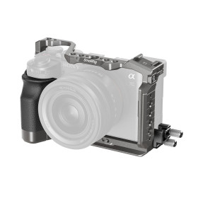 SmallRig Kit cage HawkLock dégagement rapide 5198 pour Alpha 7CII/7CR