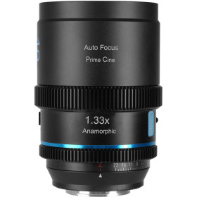 Sirui Objectif anamorphique 40mm T1.8 1.33x S35 AF (L, Flare blue)
