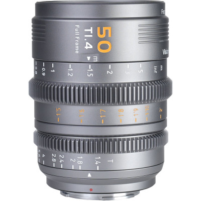 Sirui Objectif Vision Prime T1.4 Plein format Ciné 50mm Gris