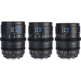 Sirui Objectif Vision Prime T1.4 Plein format Ciné 24/35/50mm Noir