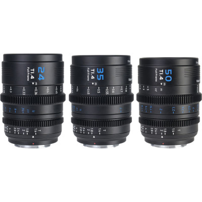 Sirui Objectif Vision Prime T1.4 Plein format Ciné 24/35/50mm Noir