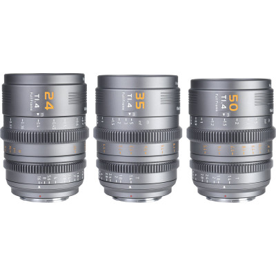 Sirui Objectif Vision Prime T1.4 Plein format Ciné 24/35/51mm Gris