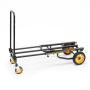 Rocknroller R6RT "Mini" Chariot pliable 8 en 1 - noir et jaune
