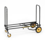 Rocknroller R6RT "Mini" Chariot pliable 8 en 1 - noir et jaune