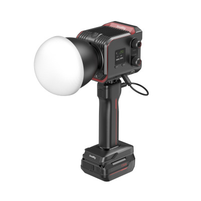 Smallrig Kit d'éclairage Vidéo Led Cob 4897 Rc 100B (Avec Poignée)