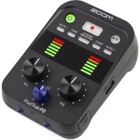 Zoom Podtrack P2 Interface audio & enregistreur portable pour podcast
