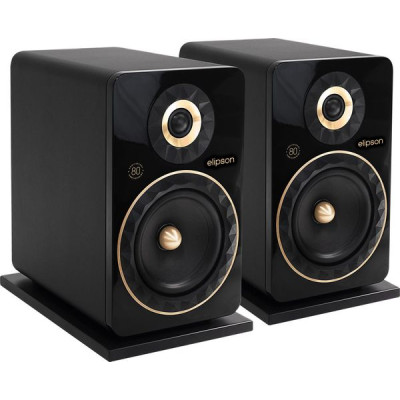 Elipson Prestige Facet 8B Noir Paire 80 Ans Serie Limitee