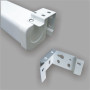 Lumene Écran Manuel Accroche Fixe Laqué Blanc PLAZZA HD 150