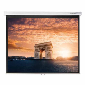 Lumene Écran Manuel Accroche Fixe Laqué Blanc PLAZZA HD 170 V