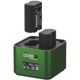 Hahnel ProCube3 Chargeur double pour Fujifilm